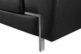 VIG Furniture Divani Casa Grange - Modern Black Leather Sofa Set VGBNS-2116-SET-BLK