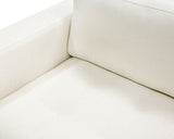 VIG Furniture Divani Casa Schmidt - Modern Off White Fabric Sofa + 2 Chairs VGKK-KF.7020-SET-OFWHT