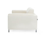 VIG Furniture Divani Casa Schmidt - Modern Off White Fabric Sofa + 2 Chairs VGKK-KF.7020-SET-OFWHT