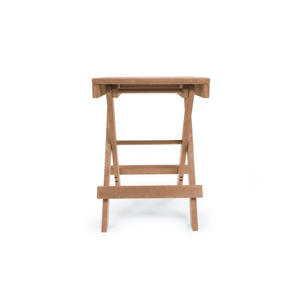 English Elm Riverstone Recycled Hdpe Folding Outdoor Bistro Table Weatherproof Patio Balcony Teak B2745P409700