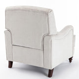 Comfort Pointe Bingham Tufted Arm Chair Oatmeal