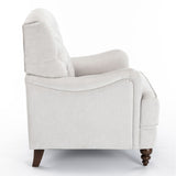 Comfort Pointe Bingham Tufted Arm Chair Oatmeal