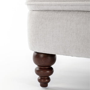 Comfort Pointe Bingham Tufted Arm Chair Oatmeal