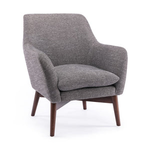 Comfort Pointe Paris Accent Chair in Performance Fabric Ashen Grey