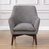 Comfort Pointe Paris Accent Chair in Performance Fabric Ashen Grey