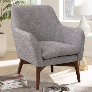 Comfort Pointe Paris Accent Chair in Performance Fabric Ashen Grey