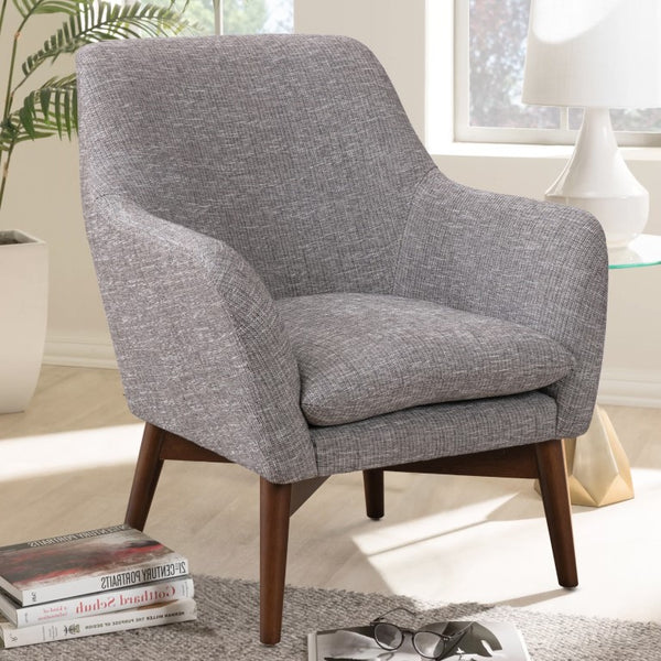 Comfort Pointe Paris Accent Chair in Performance Fabric Ashen Grey