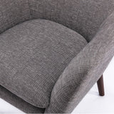 Comfort Pointe Paris Accent Chair in Performance Fabric Ashen Grey