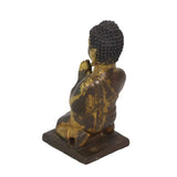 Lilys Gilt Bronze Praying Buddha Kneel Down 8043