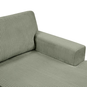English Elm Swivel Barrel Accent Chair Chenille Tufted Round Club Seat for Living Room Lounge N719S002060F