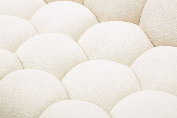 VIG Furniture Divani Casa Yolonda - Modern Curved Off-White Fabric Sofa VGEV2126C-SOFA-C-00