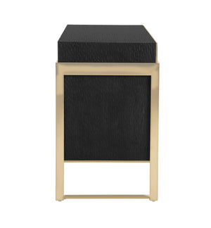 VIG Furniture Modrest Rothsay - Modern Wenge + Gold Dresser VGVC-J096A-D