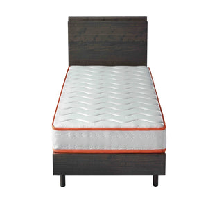 English Elm Twin Hybrid Pocket Coil Foam Mattress Medium Soft Sleep for Bunks and Guest Beds W3203P373888