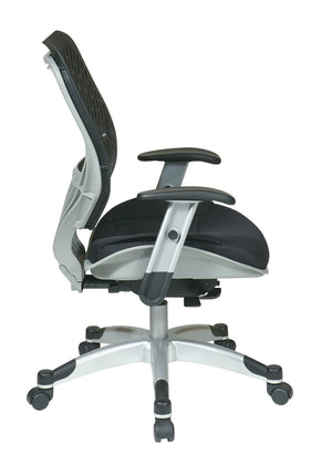 OSP Home Furnishings Spaceflex® Self-adjusting Ergonomic Mesh Office Chair with Lumbar Support and Synchro Tilt 86-M33C625R