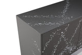 VIG Furniture Modrest Hawick - Contemporary Dark Grey + Abstract White Paint Buffet VGVCG2172-GRY