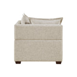 INK+IVY Molly Modern/Contemporary Modular Corner Chair II100-0543 Linen