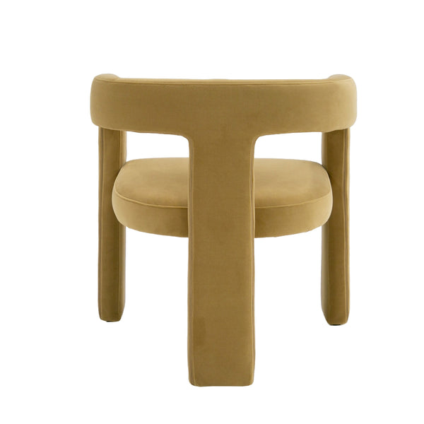 VIG Furniture Modrest Cherish - Modern Tan Fabric Dining Chair VGEUMC-9771CH-TAN