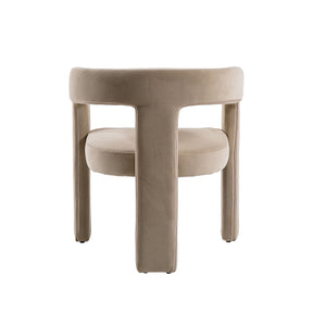 VIG Furniture Modrest Cherish - Modern Beige Fabric Dining Chair VGEUMC-9771CH-BGE