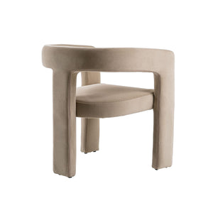 VIG Furniture Modrest Cherish - Modern Beige Fabric Dining Chair VGEUMC-9771CH-BGE