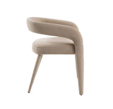 VIG Furniture Modrest Mundra - Modern Beige Fabric Dining Chair VGEUMC-9651CH-A-BGE