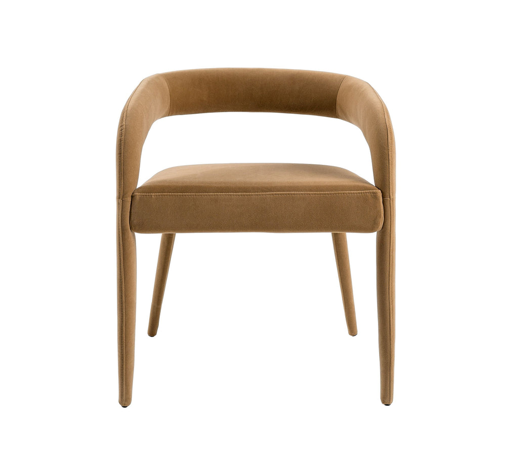VIG Furniture Modrest Mundra - Modern Tan Fabric Dining Chair VGEUMC-9651CH-A-TAN