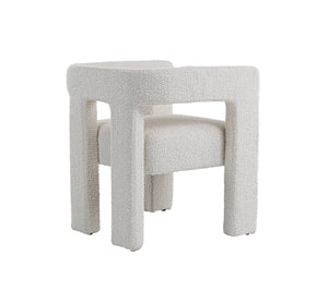 VIG Furniture Modrest Drea - Modern White Fabric Dining Chair VGEUMC-9653CH-A-WHT