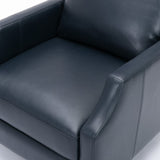 Comfort Pointe Biltmore Push Back Recliner Midnight Blue