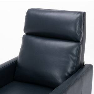 Comfort Pointe Biltmore Push Back Recliner Midnight Blue