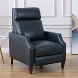 Comfort Pointe Biltmore Push Back Recliner Midnight Blue