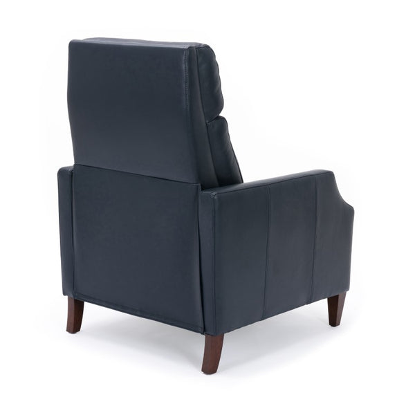 Comfort Pointe Biltmore Push Back Recliner Midnight Blue