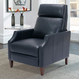 Comfort Pointe Biltmore Push Back Recliner Midnight Blue