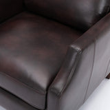 Comfort Pointe Biltmore Push Back Recliner Burnished Brown