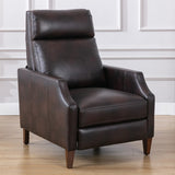 Comfort Pointe Biltmore Push Back Recliner Burnished Brown