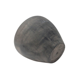 Lilys 12" Earthy Gray Pottery Vase Tapered Down 8064- 2