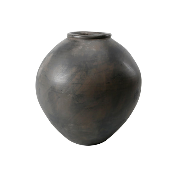 Lilys 14" Earthy Gray Pottery Pot Conical 8064-10