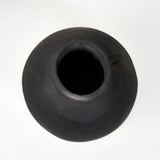 Lilys 11" Earthy Gray Pottery Globular Vase Small 8064-12