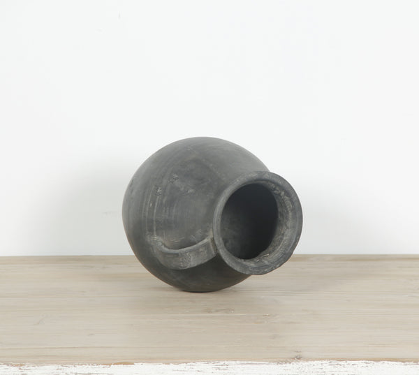 Lilys Approx. 11.5" H Charcoal Gray Pitcher Vintage Style (5.9" Opening) 6007-AC