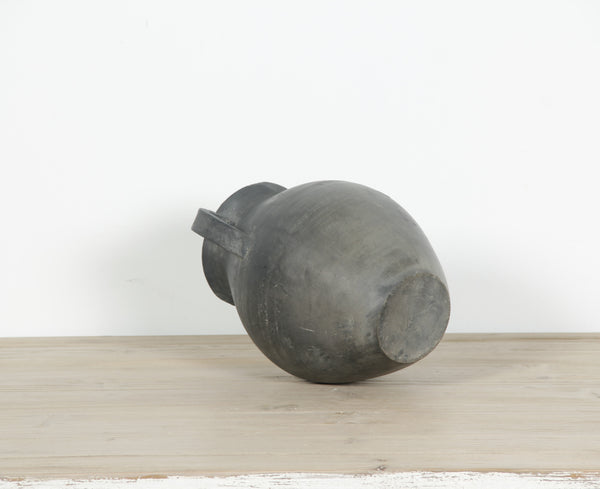 Lilys Approx. 11.5" H Charcoal Gray Pitcher Vintage Style (5.9" Opening) 6007-AC