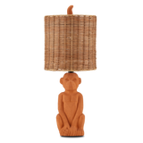 King Louie Terracotta Table Lamp