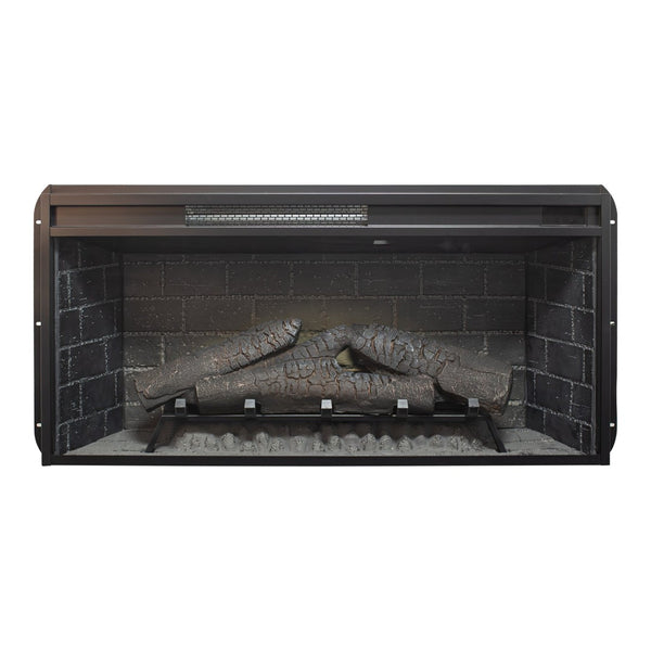 English Elm 36 Inch Infrared Quartz Fireplace Insert with Trim Kit 3d Ember Bed Touch Control W1769P405042