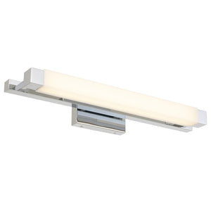 English Elm 26-inches Dimmable Led Vanity Bar with Selectable Color Temperature for Modern Bathrooms Chrome B370P394090