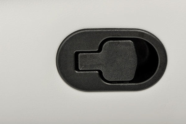 Comfort Pointe Clifton Ivory Leather Gel Glider Rocker Recliner Ivory