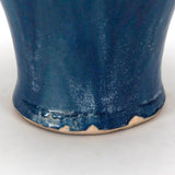 Lilys Blue Vintage Style Blue-Green Ceramic Plum Vase 8078-2