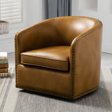 Comfort Pointe Tyler Swivel Arm Chair Camel