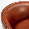 Comfort Pointe Tyler Swivel Arm Chair Caramel