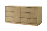 VIG Furniture Nova Domus Santa Monica - Modern Natural Oak Dresser VGMABR-144-DRS