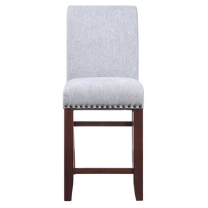 OSP Home Furnishings 24" Parsons Barstool Smoke