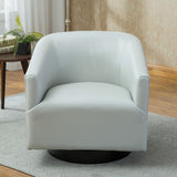 Comfort Pointe Gaven Dove Grey Wood Base Swivel Chair Dove Grey