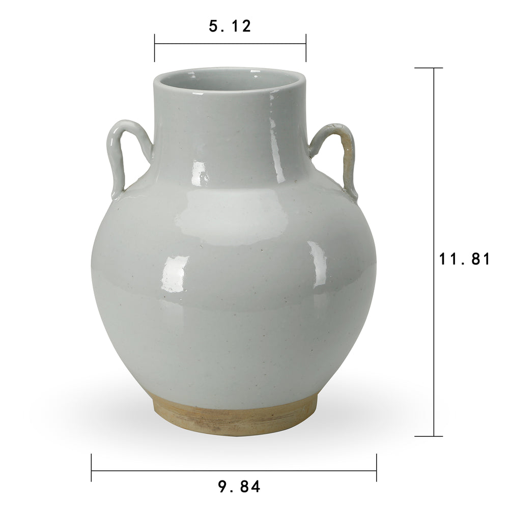 Lilys 12" Clara Vase With Two Handles 8095