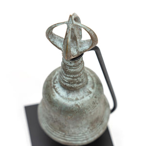 Lilys 11" Bronze Ceremonial Bell With Stand 8096-S
